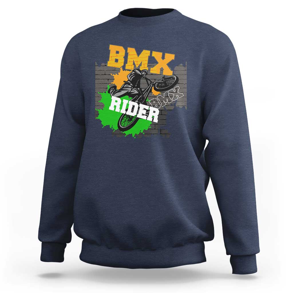 BMX Rider Cyclist Bicycle Sweatshirt