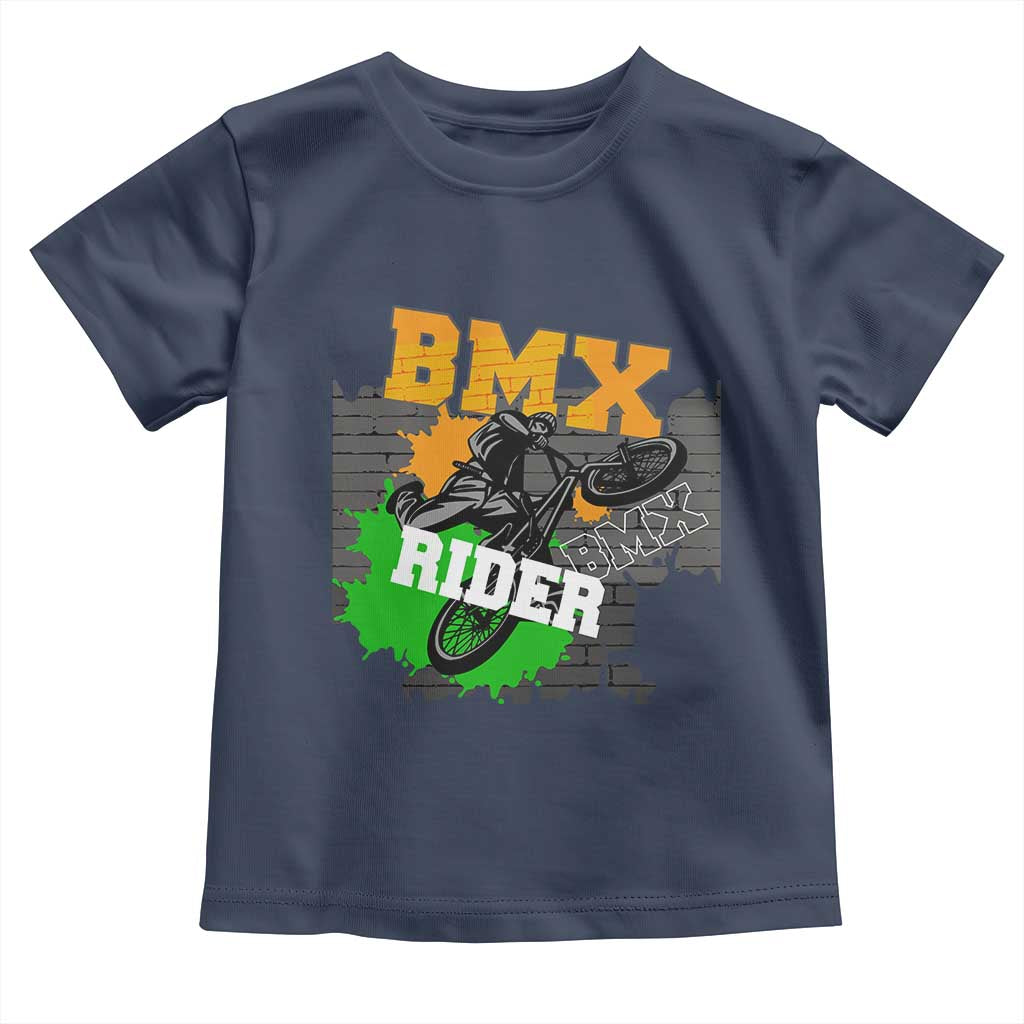 BMX Rider Cyclist Bicycle Toddler T Shirt