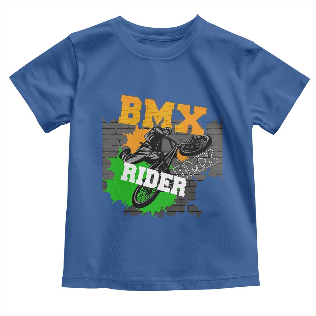 BMX Rider Cyclist Bicycle Toddler T Shirt