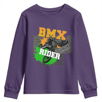 BMX Rider Cyclist Bicycle Youth Sweatshirt