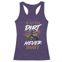 Quad Bike Racerback Tank Top A Little Dirt Never Hurt 4 Wheeler
