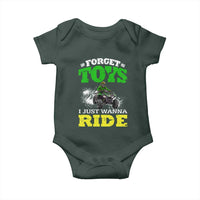 Funny Quad Bike Kid Baby Onesie Forget Toys I Just Wanna Ride