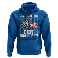 Dirt Bike Hoodie Summer Nights Dirt Track Lights Racing
