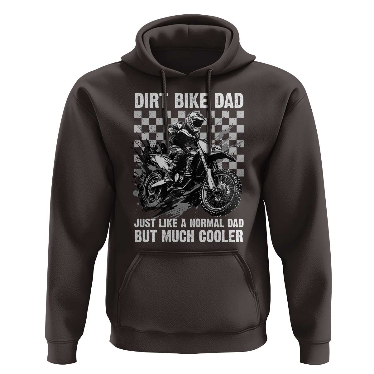 Dirt Bike Dad Hoodie Just Like A Normal Dad But Much Cooler