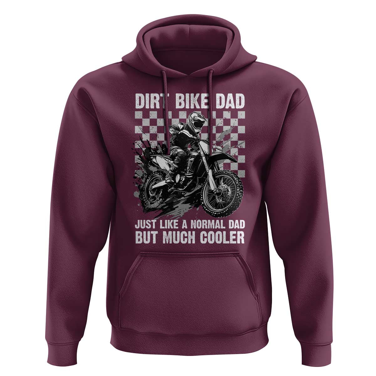 Dirt Bike Dad Hoodie Just Like A Normal Dad But Much Cooler