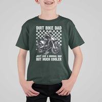Dirt Bike Dad T Shirt For Kid Just Like A Normal Dad But Much Cooler
