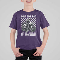 Dirt Bike Dad T Shirt For Kid Just Like A Normal Dad But Much Cooler