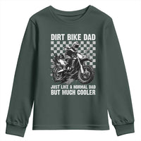 Dirt Bike Dad Youth Sweatshirt Just Like A Normal Dad But Much Cooler