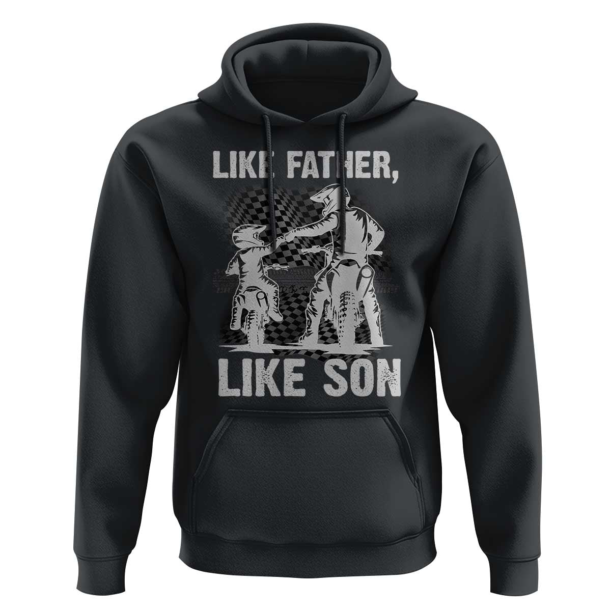 Like Father Like Son Dirt Bike Hoodie