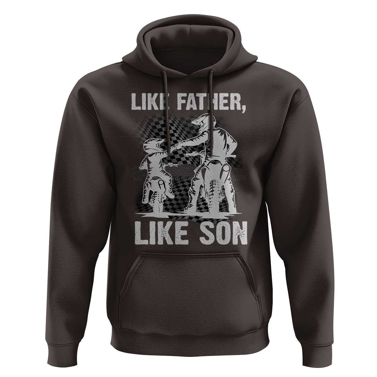 Like Father Like Son Dirt Bike Hoodie