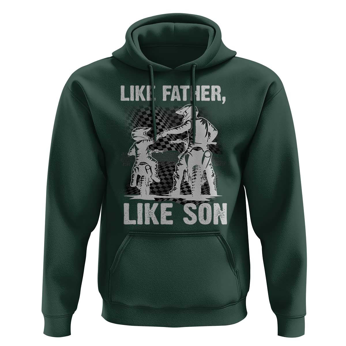 Like Father Like Son Dirt Bike Hoodie