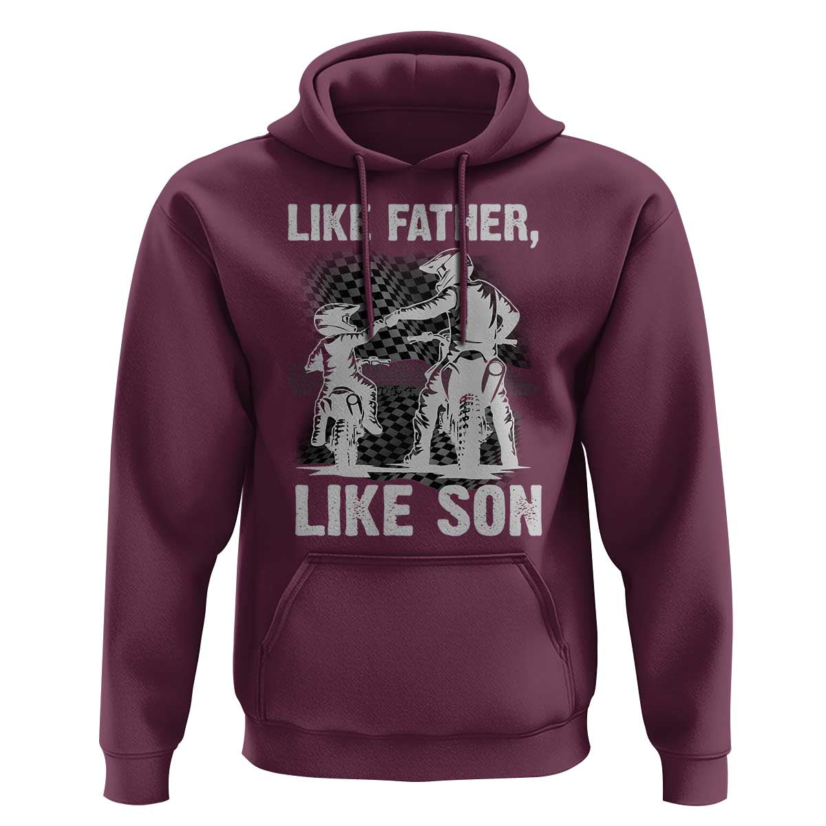 Like Father Like Son Dirt Bike Hoodie