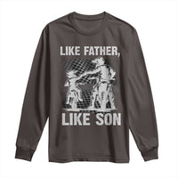 Like Father Like Son Dirt Bike Long Sleeve Shirt