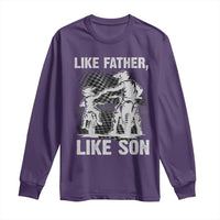 Like Father Like Son Dirt Bike Long Sleeve Shirt