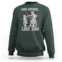 Like Father Like Son Dirt Bike Sweatshirt
