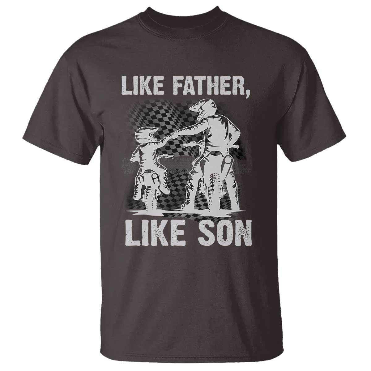 Like Father Like Son Dirt Bike T Shirt