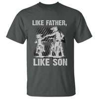 Like Father Like Son Dirt Bike T Shirt