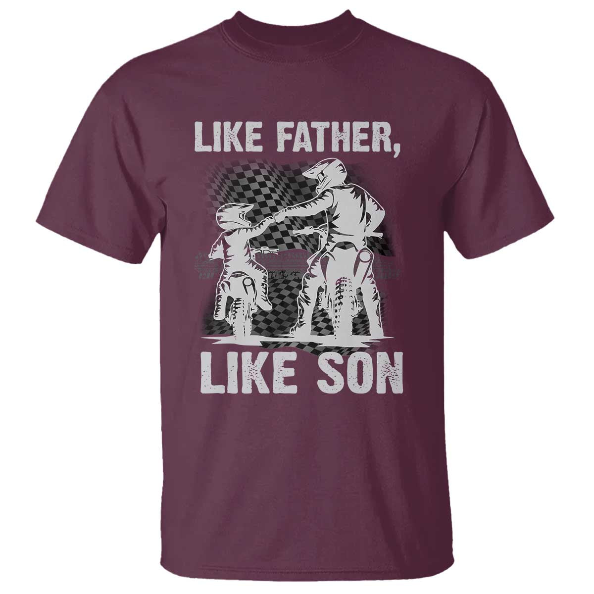 Like Father Like Son Dirt Bike T Shirt