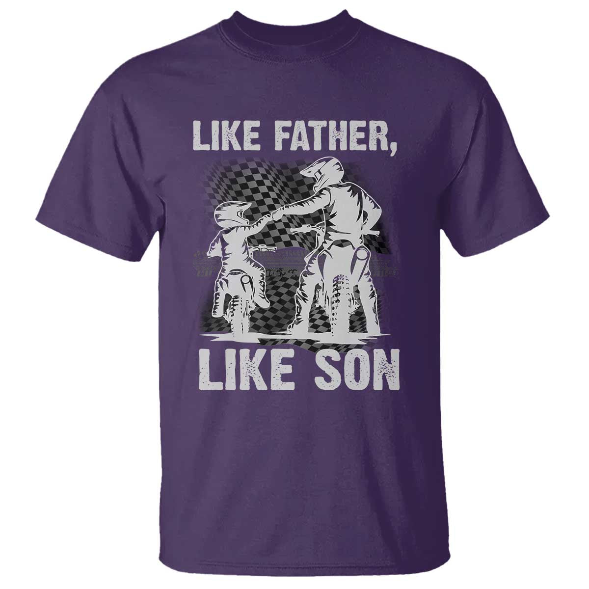 Like Father Like Son Dirt Bike T Shirt