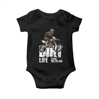 Dirt Bike Baby Onesie Dirt Life Living For The Ride