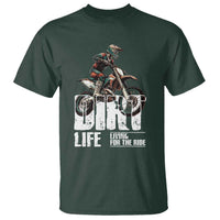 Dirt Bike T Shirt Dirt Life Living For The Ride