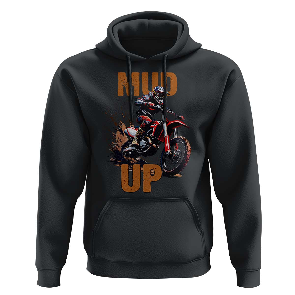 Dirt Bike Mud Up Hoodie