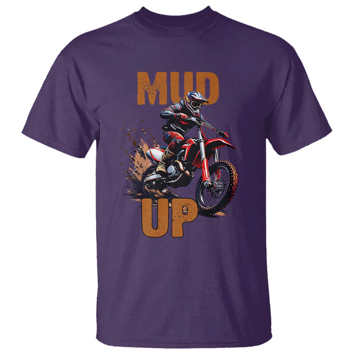Dirt Bike Mud Up T Shirt