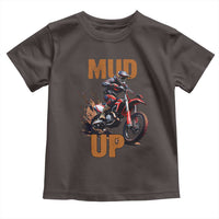 Dirt Bike Mud Up Toddler T Shirt
