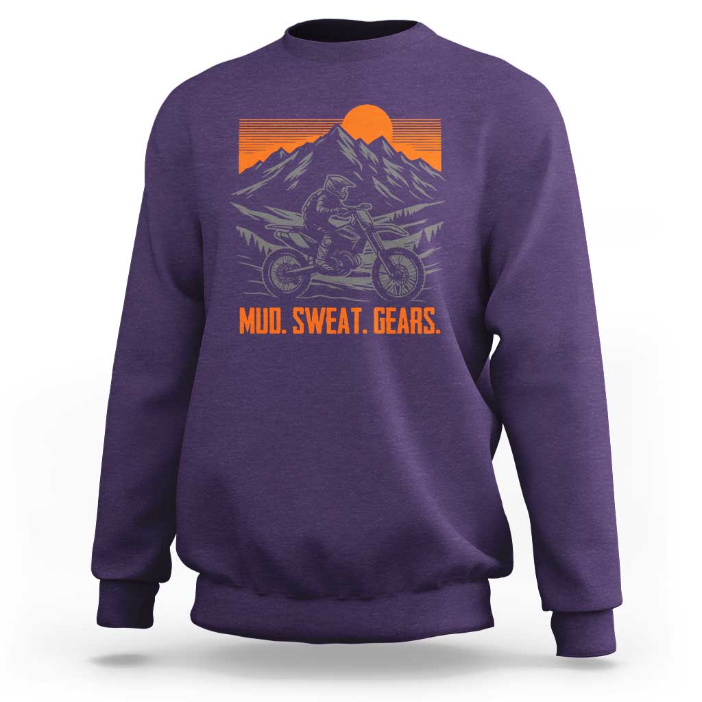 Mud Sweat Gears Dirt Bike Sweatshirt