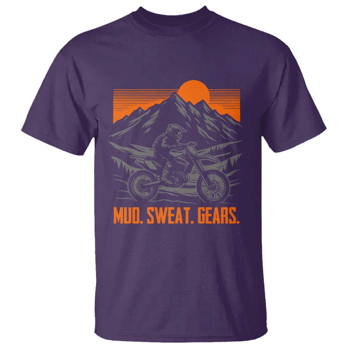 Mud Sweat Gears Dirt Bike T Shirt