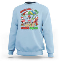 Funny Christmas In July Nurse Squad Sweatshirt - Wonder Print Shop