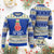 Funny Tropical Xmas Ugly Christmas Sweater Watermelon Summer Snowman - Wonder Print Shop