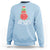 Funny Christmas In July Watermelon Summer Snowman Sweatshirt - Wonder Print Shop