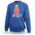 Funny Christmas In July Watermelon Summer Snowman Sweatshirt - Wonder Print Shop