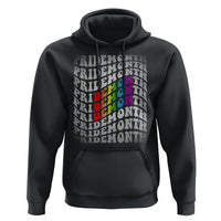 Funny LGBT Pride Hoodie Pride Demon Month Rainbow - Wonder Print Shop