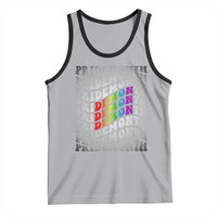 Funny LGBT Pride Tank Top Pride Demon Month Rainbow