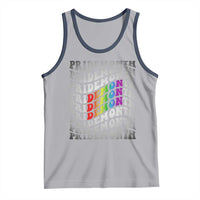 Funny LGBT Pride Tank Top Pride Demon Month Rainbow