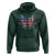 4th Of July Hoodie Butterfly Patriotic Peace Signs - Wonder Print Shop