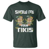 Funny Hawaii T Shirt Show me Your Tikis Mask Aloha Hawaiian - Wonder Print Shop