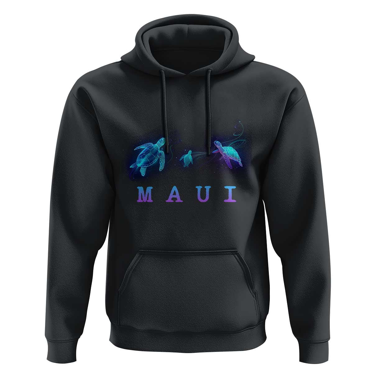 Maui Hawaii Sea Turtles Hawaiian Ocean Hoodie - Wonder Print Shop