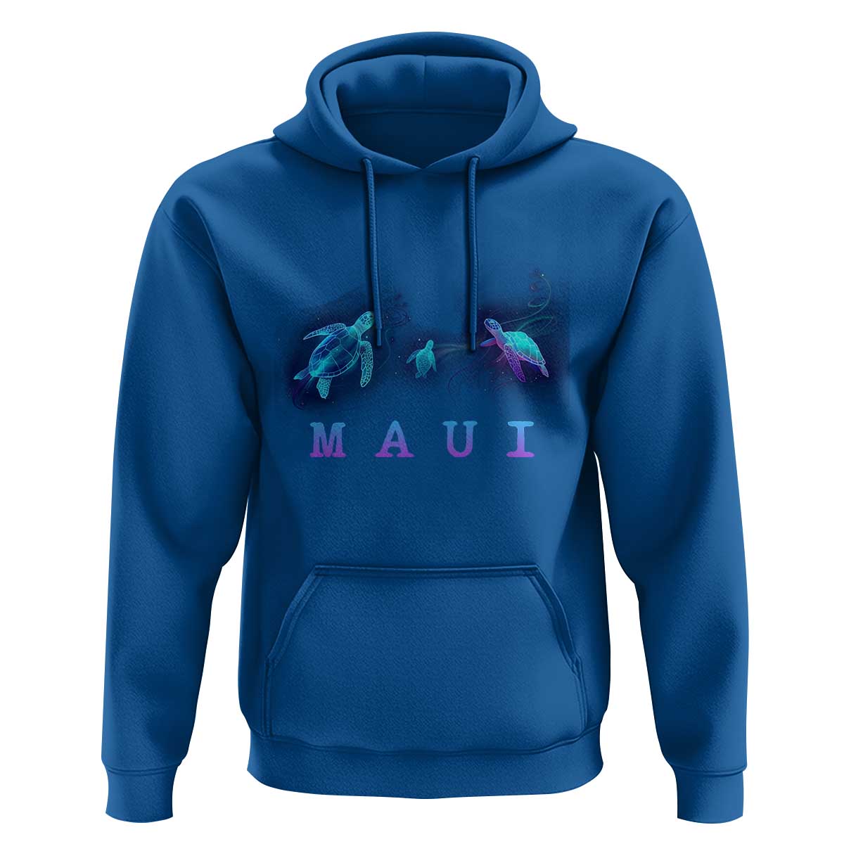 Maui Hawaii Sea Turtles Hawaiian Ocean Hoodie - Wonder Print Shop