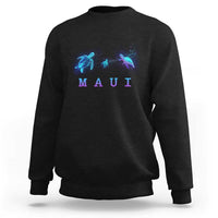 Maui Hawaii Sea Turtles Hawaiian Ocean Sweatshirt - Wonder Print Shop