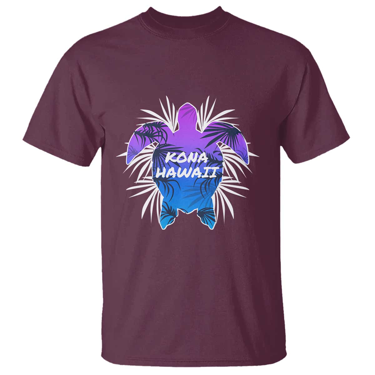 Kona Hawaii Sea Turtles Hawaiian Surfer Scuba Diving T Shirt - Wonder Print Shop