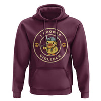 Funny Viking Duck Meme I Choose Violence Hoodie