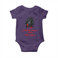 Viking Baby Onesie I Am Comfortable With Violence