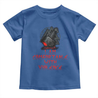 Viking Toddler T Shirt I Am Comfortable With Violence
