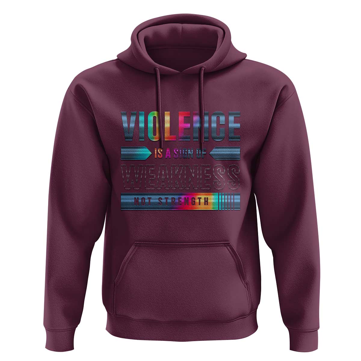 Violence Is A Sign Of Weakness Hoodie