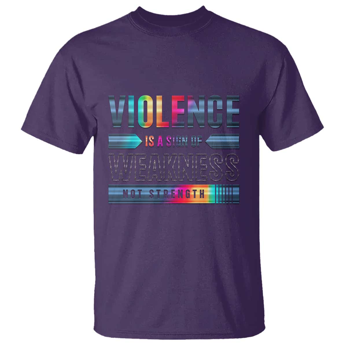 Violence Is A Sign Of Weakness T Shirt