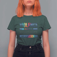 Violence Is A Sign Of Weakness T Shirt For Women