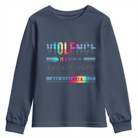 Violence Is A Sign Of Weakness Youth Sweatshirt